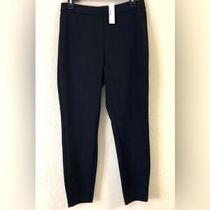 NEW J Crew Any Day Leggings Petite Large Black Stretch Office Business Casual